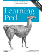Couverture du livre « Learning Perl » de Randal L. Schwartz aux éditions O'reilly Media