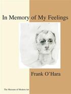 Couverture du livre « In memory frank o'hara » de Ohara aux éditions Moma