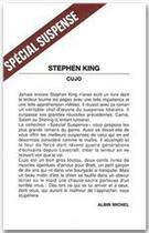 Couverture du livre « Cujo » de Stephen King aux éditions Albin Michel