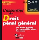 Couverture du livre « L'essentiel du droit pénal général (7e édition) » de Laurence Leturmy et Patrick Kolb aux éditions Gualino