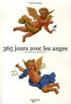 Couverture du livre « 365 jours avec les anges » de Charles Lessage aux éditions De Vecchi