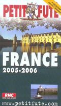 Couverture du livre « France (édition 2005/2006) » de Collectif Petit Fute aux éditions Le Petit Fute