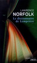 Couverture du livre « Le dictionnaire de Lemprière » de Lawrence Norfolk aux éditions Points