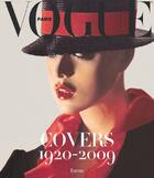 Couverture du livre « Vogue ; covers 1920/2009 » de  aux éditions Ramsay