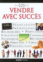 Couverture du livre « Vendre avec succes » de  aux éditions Mango