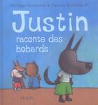 Couverture du livre « Justin raconte des bobards » de Goossens Ph aux éditions Mijade