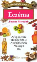Couverture du livre « Eczema traitement naturel » de Sheena Meredith aux éditions Modus Vivendi