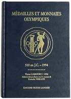 Couverture du livre « Médailles et monnaies olympiques » de Victor Gadoury aux éditions Victor Gadoury