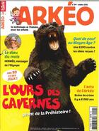 Couverture du livre « Arkeo junior n 244 l'ours des caverne octobre 2016 » de  aux éditions Arkeo Junior