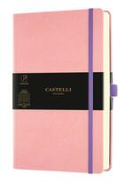Couverture du livre « Carnet aquarela poche ligne poudre » de Castelli aux éditions Castelli Milano