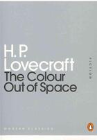 Couverture du livre « The colour out of space » de Howard Phillips Lovecraft aux éditions Adult Pbs