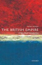 Couverture du livre « The British Empire: A Very Short Introduction » de Jackson Ashley aux éditions Oup Oxford