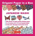 Couverture du livre « Origami paper in a box 200 sheets double sided » de  aux éditions Tuttle