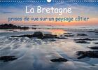 Couverture du livre « La bretagne prises de vue sur un paysage cotier calendrier mural 2020 din a3 hor - photos de la cote » de Hoffmann Klaus aux éditions Calvendo