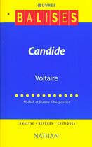 Couverture du livre « Candide » de Charpentier/Voltaire aux éditions Nathan