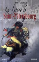 Couverture du livre « La lettre de Saint-Petersbourg » de Annie Doublier aux éditions Pierregord