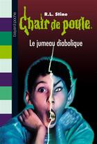 Couverture du livre « Chair de poule Tome 51 : le jumeau diabolique » de R. L. Stine aux éditions Bayard Jeunesse