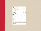 Couverture du livre « André jacquemin, gravures » de Gilles Grandjean aux éditions Fage