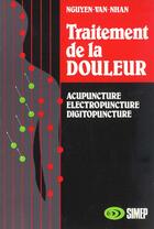 Couverture du livre « Traitement de la douleur » de Nguyen-Van aux éditions Elsevier-masson