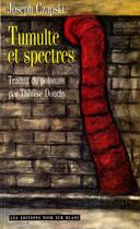Couverture du livre « Tumulte et spectres » de Joseph Czapski aux éditions Noir Sur Blanc