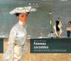 Couverture du livre « Femmes corsetées ; histoires de peintres, histoires de plages » de Bruno Delarue aux éditions Terre En Vue