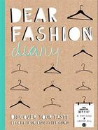 Couverture du livre « Dear fashion diary » de Ojala Emmi aux éditions Bis Publishers