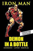 Couverture du livre « Iron Man : Le diable en bouteille » de Bob Layton et David Michelinie et Carmine Infantino et John Romita Jr et Boby Layton aux éditions Panini