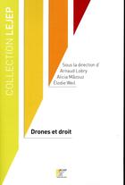 Couverture du livre « Drones et droit » de  aux éditions Lejep
