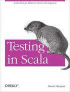 Couverture du livre « Testing in Scala » de Daniel Hinojosa aux éditions O'reilly Media