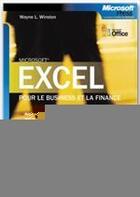 Couverture du livre « Excel pour le business et la finance » de Winston Wayne L. aux éditions Microsoft Press