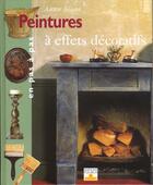 Couverture du livre « Peintures a effets decoratifs » de  aux éditions Mango