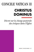 Couverture du livre « Concile Vatican II ; Christus Dominus » de  aux éditions Bayard/fleurus-mame/cerf