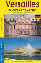 Couverture du livre « Versailles in daten und zahlen - edition bilingue » de Leleve/Reuss aux éditions Gisserot