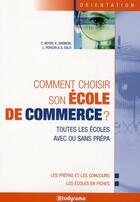 Couverture du livre « Comment choisir son ecole de commerce ? 8e edition » de Beyer C. aux éditions Studyrama