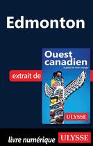 Couverture du livre « Edmonton » de  aux éditions Ulysse