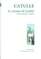 Couverture du livre « Le roman de Lesbie » de Catulle aux éditions Paleo