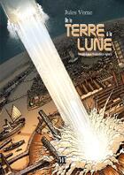 Couverture du livre « De la Terre à la Lune » de Jules Verne aux éditions Martelle