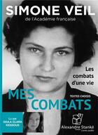 Couverture du livre « Mes combats » de Simone Veil aux éditions Stanke Alexandre