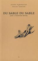 Couverture du livre « Du sable du sable ; sur l'habiter-bâtir » de Jeanne Borensztajn et Thibaud Maczka Hervier aux éditions Dynastes
