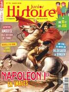 Couverture du livre « Histoire junior n 72 la grande epopee de napoleon 1er - mars 2018 » de  aux éditions Histoire Junior