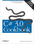Couverture du livre « C# 3.0 Cookbook » de Jay Hilyard aux éditions O'reilly Media