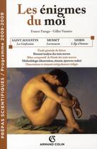 Couverture du livre « Les énigmes du moi » de France Farago aux éditions Armand Colin