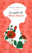 Couverture du livre « La quête de Mary Bennet » de Pamela Mingle aux éditions J'ai Lu