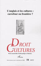 Couverture du livre « L'anglais et les cultures: carrefour ou frontière ? » de  aux éditions L'harmattan