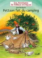 Couverture du livre « Les aventures de Pettson et Picpus ; Pettson fait du camping » de Sven Nordqvist aux éditions Plume De Carotte