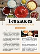 Couverture du livre « Les sauces : l'accompagnement idéal des plats » de  aux éditions Mercileslivres