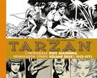 Couverture du livre « Tarzan - newspaper strips : Intégrale vol.2 : 1969-1971 » de Edgar Rice Burroughs et Russ Manning aux éditions Graph Zeppelin