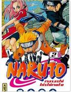 Couverture du livre « Naruto Tome 2 » de Masashi Kishimoto aux éditions Kana