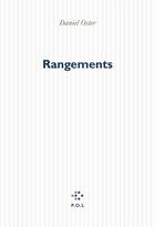 Couverture du livre « Rangements » de Daniel Oster aux éditions P.o.l