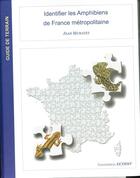 Couverture du livre « Identifier les amphibiens de France métropolitaine » de Jean Muratet aux éditions Ecodiv